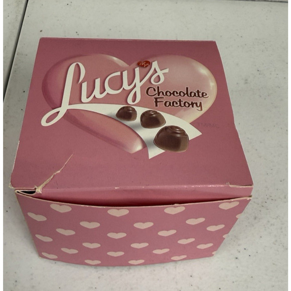 2005 I Love Lucy Wrist Watch In Chocolate Factory Tin New In Box needs‎ battery - Picture 5 of 6